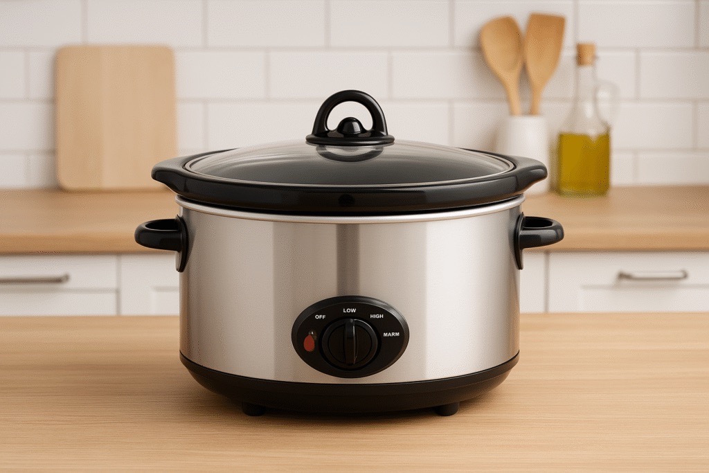 haudutuspata keittiössä, taustalla ruoanlaittovälineitä