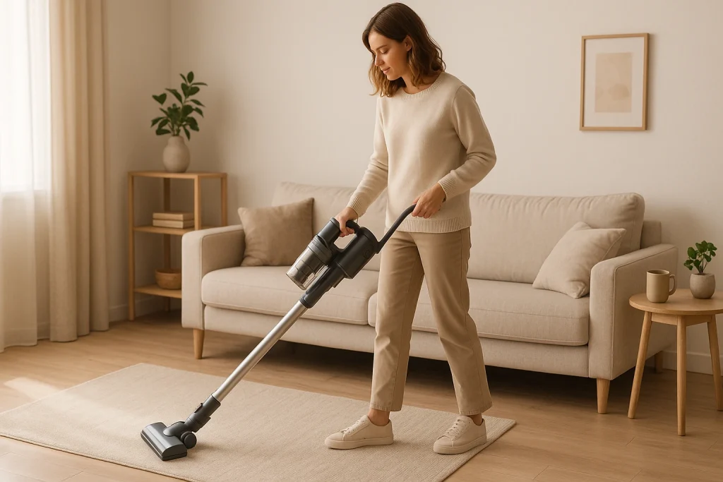 varsi imuri käytössä