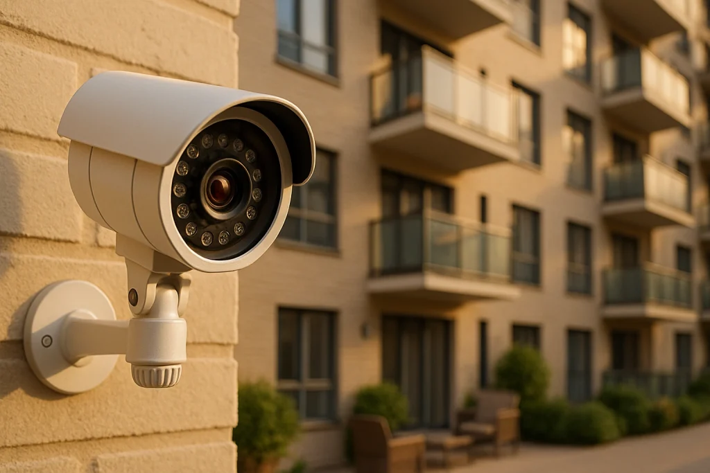 valvontakamera taloyhtiössä
