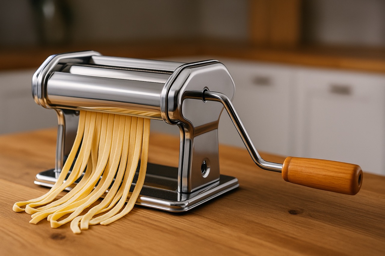 pastakone josta tulee tuoretta pastaa