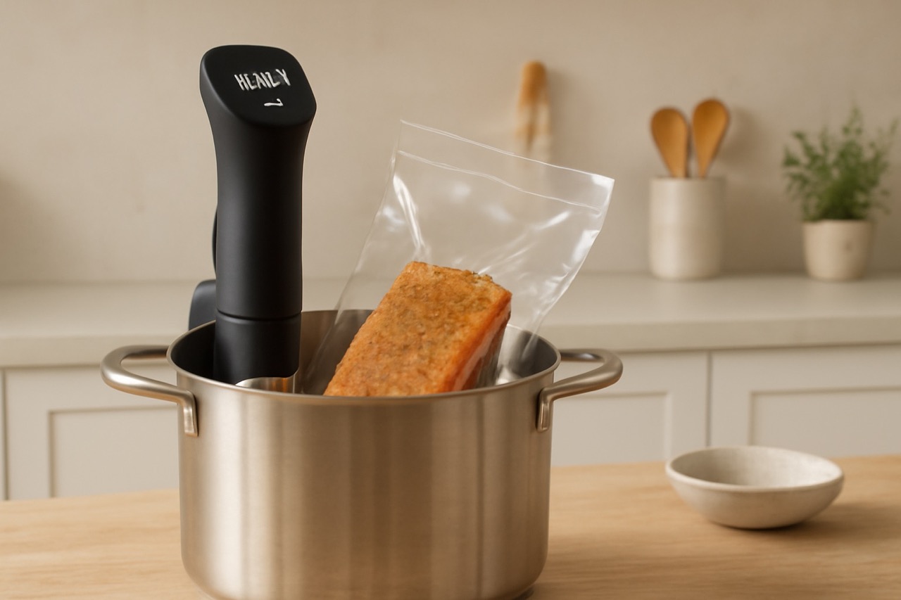 sous vide sirkulaattori kattilassa