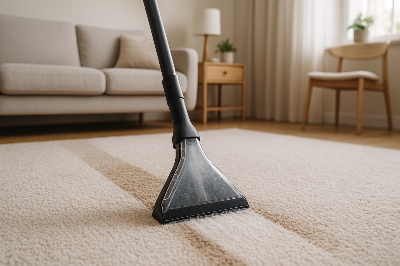 likainen matto jota pestään tekstiilipesuria