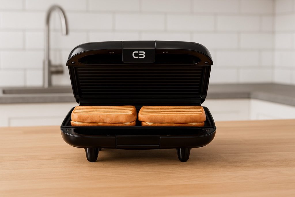 voileipägrilli|voileipägrilli pöydällä